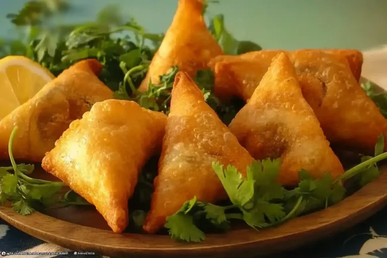 Folding Seafood Samosas