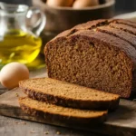 gluten-free bread with eggs and olive oil