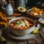 chicken tortilla soup instant pot with frozen chicken featured image