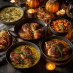 fall chicken recipes with pumpkin featured image