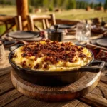 Cowboy Beef Potato Bowl rustic baked comfort dish