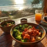 ground chicken buffalo bowls fiery comfort meal