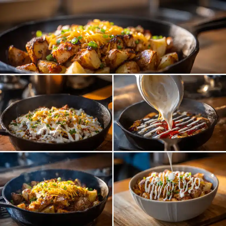 high-protein-chicken-ranch-potato-bowl-cooking-steps