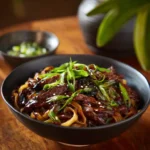 Mongolian Beef Noodle Bowl recipe