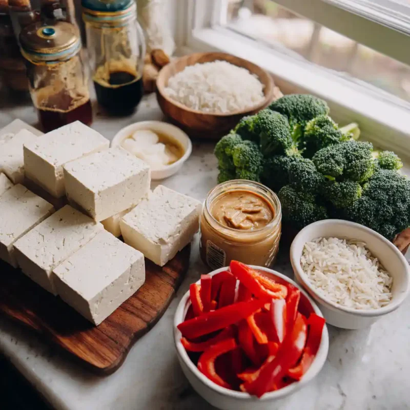 tofu bowl recipe ingredients
